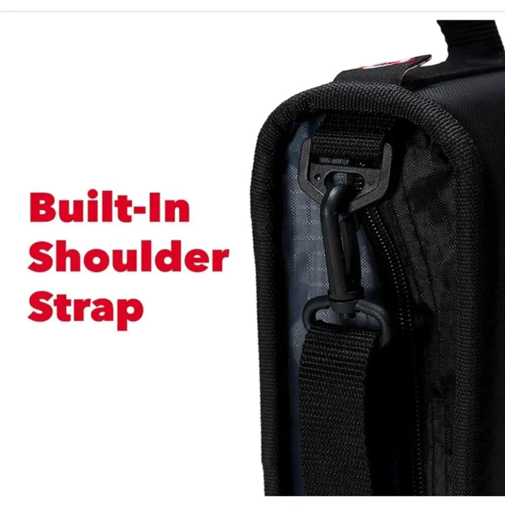 Case-it Z Shape Zipper Binder 1.5” D-Ring Double Sided Black New